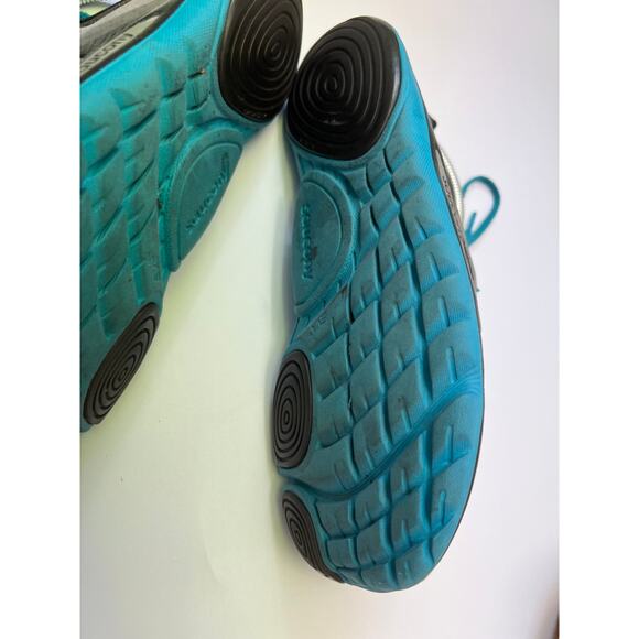 Saucony Hattori LC Running Shoes Athletic Blue Gray Lace Up Women's Size 10 - Picture 6 of 10